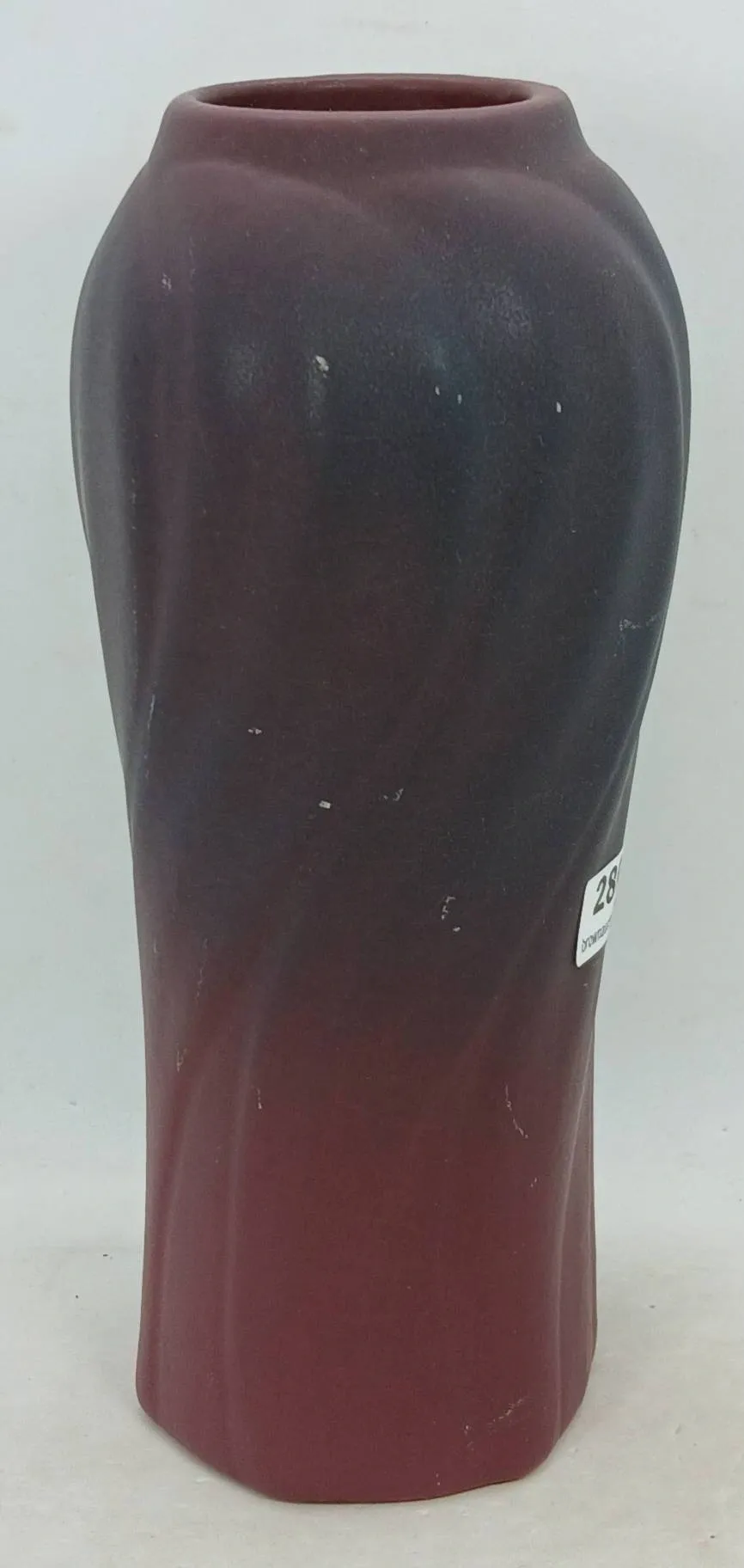 Elegant textured ceramic vase
